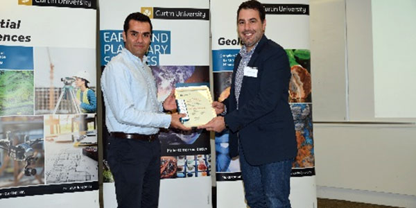 The D B Johnston Award for Excellence in Postgraduate studies in the spatial sciences area
