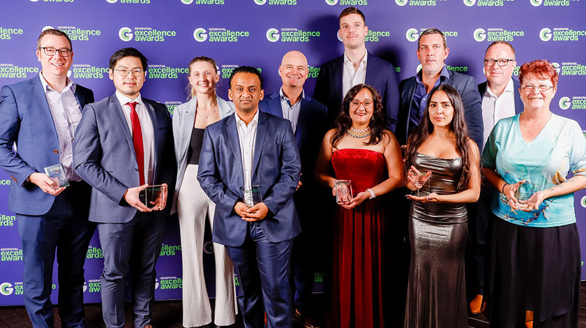 2024 Geospatial Excellence Award winners NSW