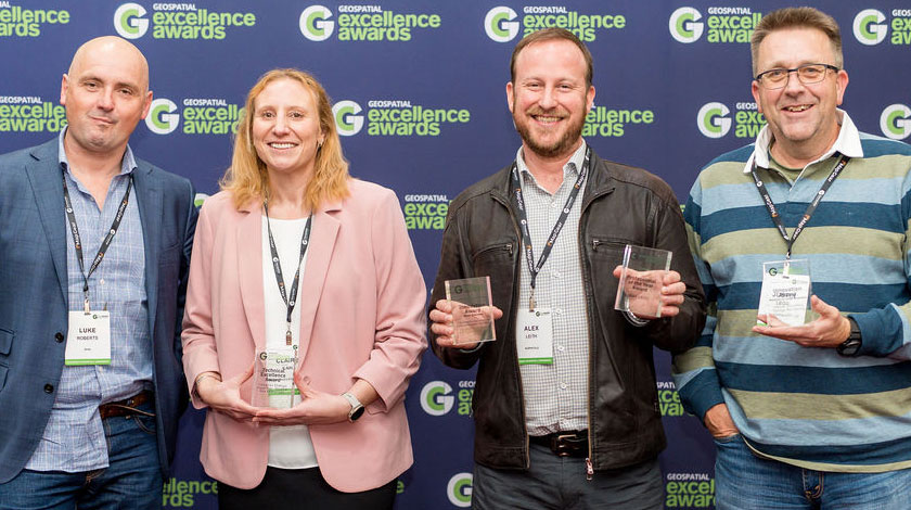 2024 Geospatial Excellence Award winners TAS